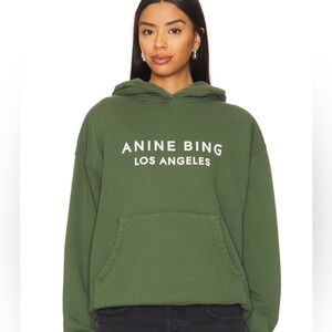 NWT ANINE BING ALTO HOODIE IN OLIVE SZ L
